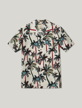 Bild von Hawaiihemd mit Palmen-Print