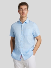 Bild von Kurzarmhemd aus Leinen