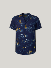 Image sur Chemise avec imprimé allover