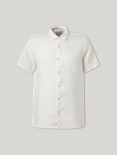 Image sur Chemise à manches courtes en lin