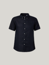 Image sur Chemise en lin, coupe régulière