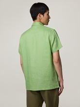 Image sur Chemise en lin à manches courtes