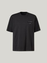 Image sur T-shirt coupe oversized REDACT