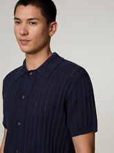 Image sur Chemise en maille avec lin