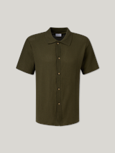 Image sur Polo en tricot de coton
