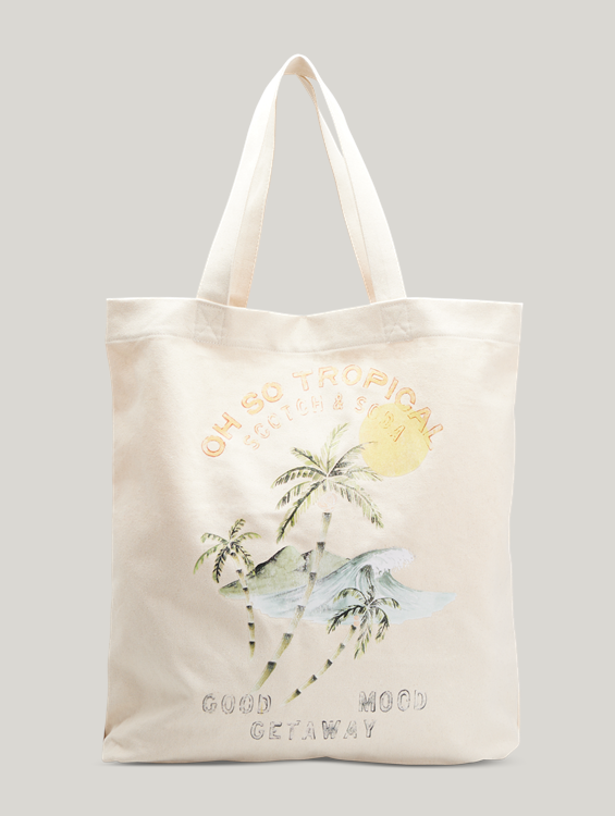 Bild von Strandtasche mit Print