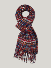 Bild von Schal mit Karo-Muster