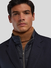 Bild von Mantel mit abnehmbarer Steppblende