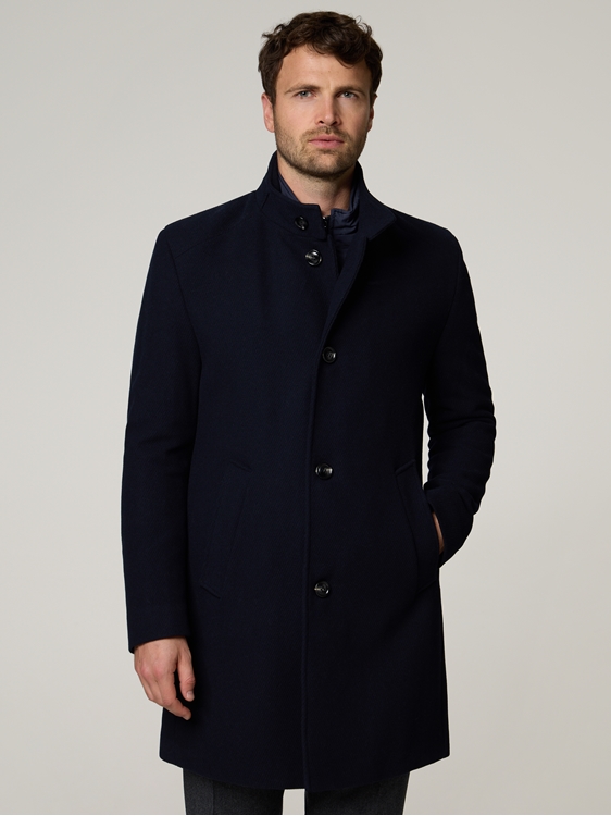 Bild von Wollmantel mit Blende