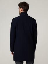 Bild von Wollmantel mit Blende