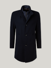 Bild von Wollmantel mit Blende