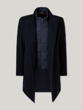 Bild von Wollmantel mit Blende