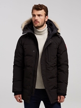 Image sur Parka en duvet avec bordure de capuche en fourrure amovible  CARSON