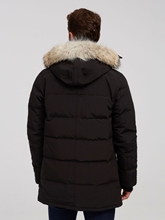 Image sur Parka en duvet avec bordure de capuche en fourrure amovible  CARSON