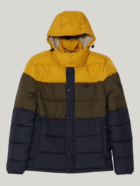 Image sur Veste matelassée à rayures