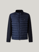 Bild von Steppjacke mit Strickärmel