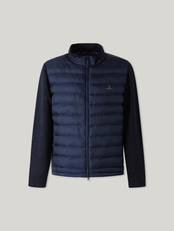 Bild von Steppjacke mit Strickärmel