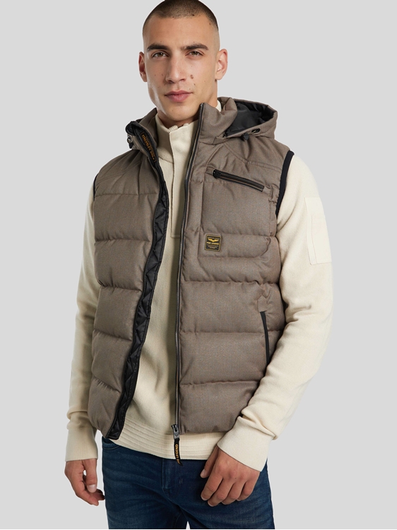 Bild von Steppweste mit Kapuze