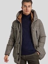 Image sur Parka à carreaux WOOL ARCTIC