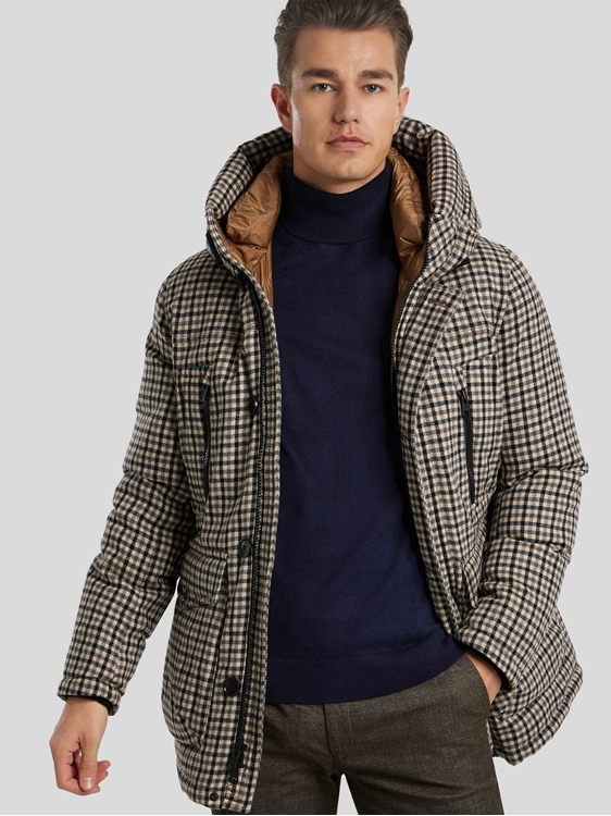 Image sur Parka à carreaux WOOL ARCTIC