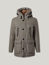 Image sur Parka à carreaux WOOL ARCTIC