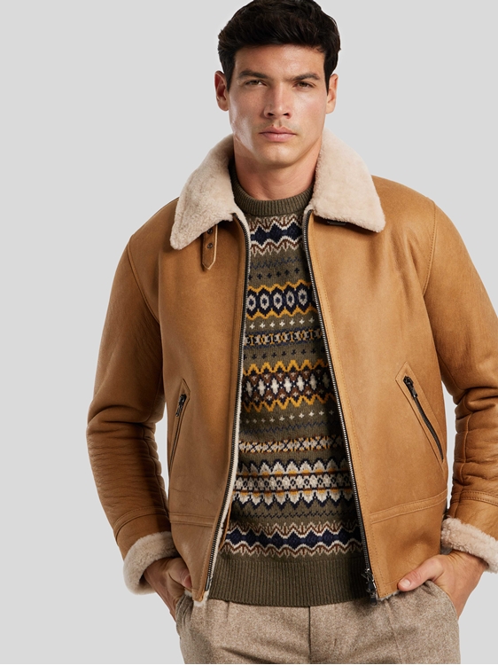 Image sur Veste cuir