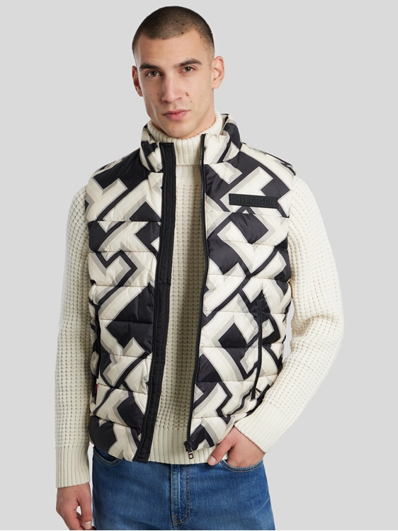 Bild von Steppweste mit Muster