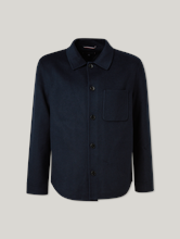 Bild von Overshirt mit Wolle