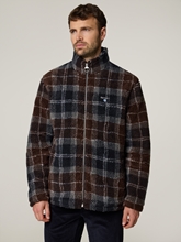Bild von Jacke aus Fleece TARTAN SHERPA