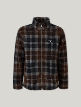 Bild von Jacke aus Fleece TARTAN SHERPA