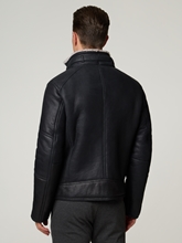 Bild von Lammfelljacke im Biker-Look BASTI