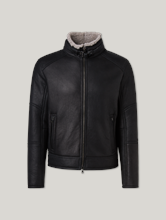 Bild von Lammfelljacke im Biker-Look BASTI