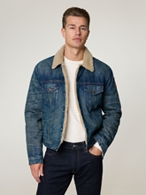 Image sur Veste en jean avec polaire