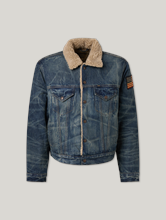 Image sur Veste en jean avec polaire