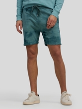 Image sur Short sweat imprimé batic