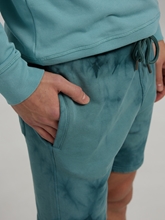 Image sur Short sweat imprimé batic