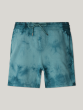 Image sur Short sweat imprimé batic