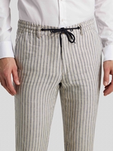 Image sur Pantalon en lin à rayures
