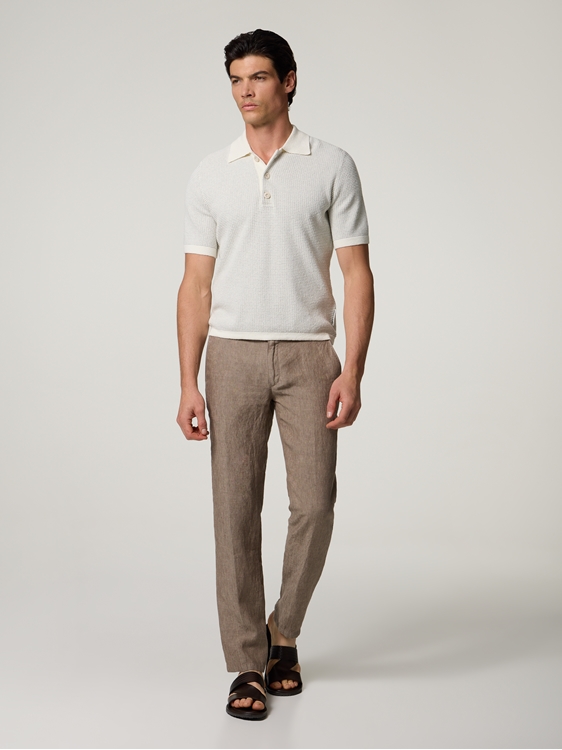 Image sur Pantalon en lin Regular Fit EVEREST