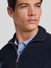 Bild von Strickjacke mit Reissverschluss