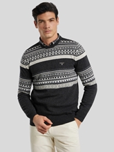 Image sur Pull à motifs INTARSIA