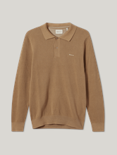 Bild von Langarm Polo-Shirt