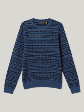 Bild von Pullover mit Allover-Print