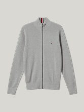 Bild von Strickjacke mit Logo