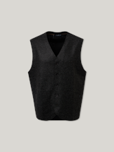 Bild von Strickweste aus Schurwolle