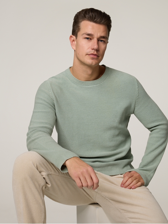 Bild von Strickpullover aus Baumwolle