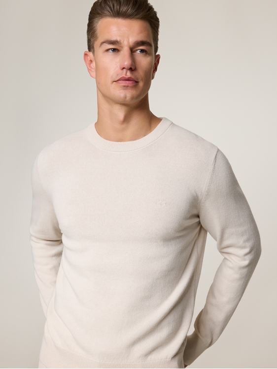 Image sur Pull en maille de laine vierge