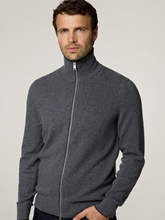 Bild von Strickjacke aus Baumwolle