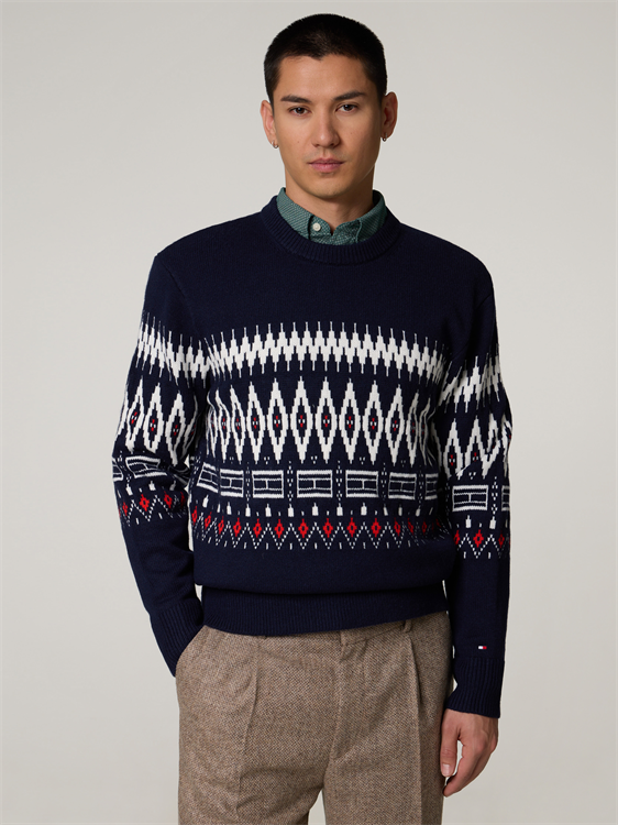 Bild von Pullover mit Wolle