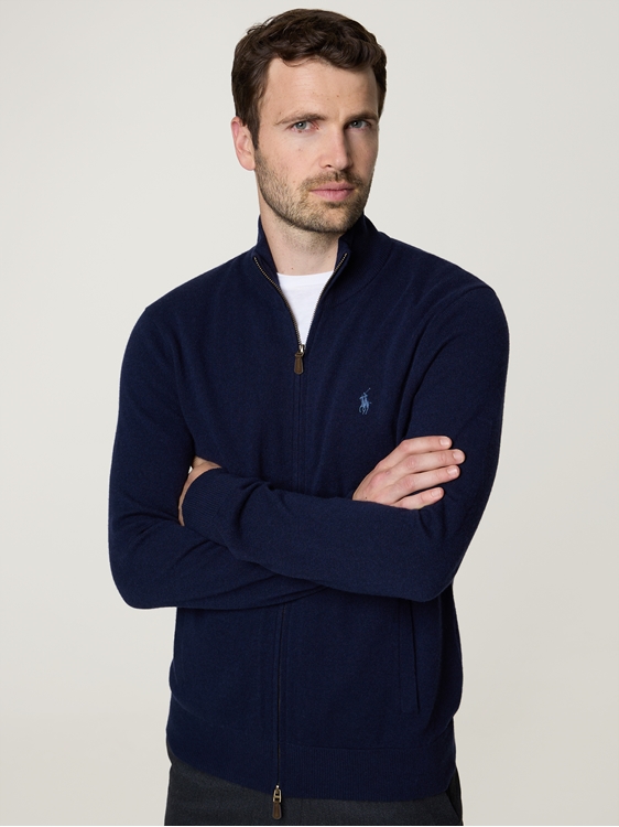 Bild von Strickjacke aus Wolle MERINO